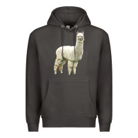 Smoke Alpaca Premium Hoodie - LillyAllenDesigns