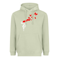 Matcha banksy Heavyweight Hoodie - linhVisuals