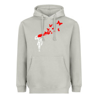 Moon Dust banksy Heavyweight Hoodie - linhVisuals