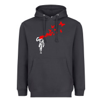 Smoke banksy Heavyweight Hoodie - linhVisuals