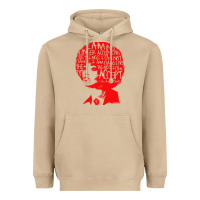 Mushroom angela davis political activist Heavyweight Hoodie - linhVisuals