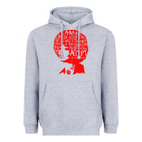 Heather Grey angela davis political activist Heavyweight Hoodie - linhVisuals