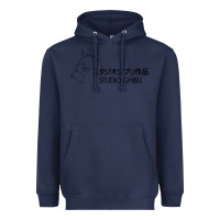 Navy studio ghibli2 Heavyweight Hoodie - linhVisuals