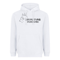White studio ghibli2 Heavyweight Hoodie - linhVisuals