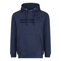 Navy studio ghibli3 Heavyweight Hoodie - linhVisuals