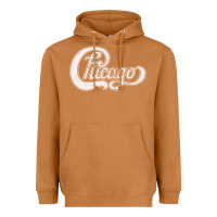 Meerkat chicago retro styled faded design Heavyweight Hoodie - linhVisuals