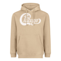 Mushroom chicago retro styled faded design Heavyweight Hoodie - linhVisuals