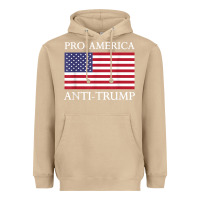 Mushroom pro america anti trump shirt   american usa flag resist t shirt Heavyweight Hoodie - linhVisuals