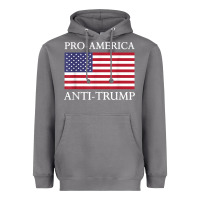 Storm pro america anti trump shirt   american usa flag resist t shirt Heavyweight Hoodie - linhVisuals