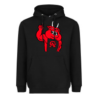 Black glynn academy mascot Heavyweight Hoodie - linhVisuals