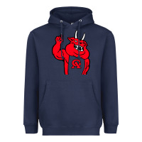 Navy glynn academy mascot Heavyweight Hoodie - linhVisuals
