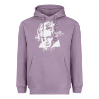 Lavender beethoven Heavyweight Hoodie - linhVisuals