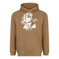 Toasted Coconut beethoven Heavyweight Hoodie - linhVisuals