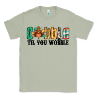 Matcha gobble til you wobble thanksgiving turkey Classic Tee - Jasminsmagicworld