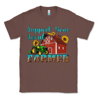 Chestnut western support your local farmer Classic Tee - Artiststas