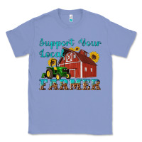 Colony Blue western support your local farmer Classic Tee - Artiststas