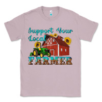 Lilac western support your local farmer Classic Tee - Artiststas