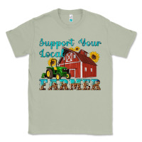 Matcha western support your local farmer Classic Tee - Artiststas