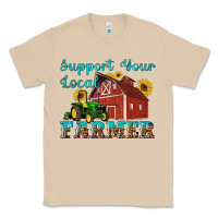 Mushroom western support your local farmer Classic Tee - Artiststas