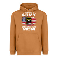 Meerkat proud army national guard mom with american flag gift pullover hoodie Heavyweight Hoodie - linhVisuals
