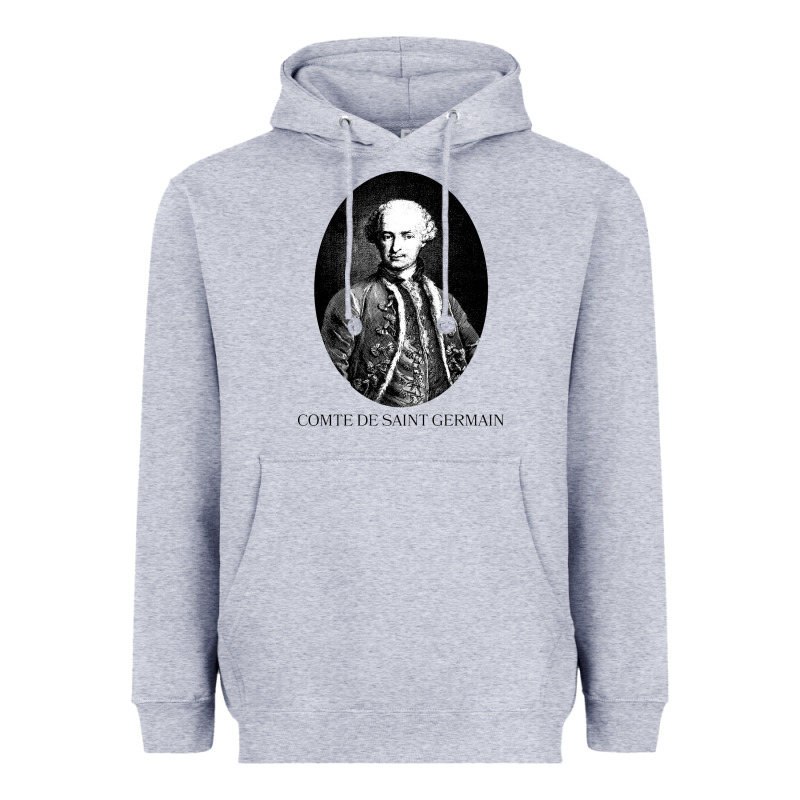 Comte De Saint Germain Occultist Philosopher Heavyweight Hoodie by linhVisuals | Teevron