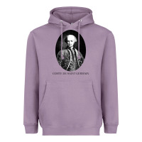 Lavender comte de saint germain occultist philosopher Heavyweight Hoodie - linhVisuals