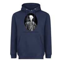 Navy comte de saint germain occultist philosopher Heavyweight Hoodie - linhVisuals
