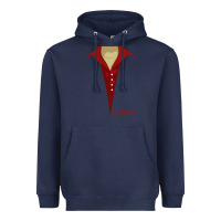 Navy scarface Heavyweight Hoodie - linhVisuals