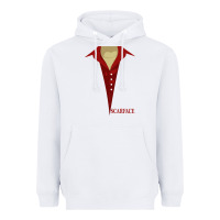 White scarface Heavyweight Hoodie - linhVisuals