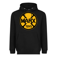 Black marx toys Heavyweight Hoodie - linhVisuals