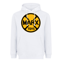 White marx toys Heavyweight Hoodie - linhVisuals