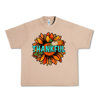 Burro thankful with sunflower bbs Urban Heavy Tee - BundleAndBundleShop