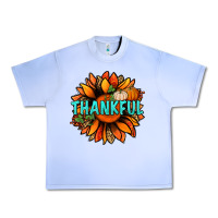Grape Ice thankful with sunflower bbs Urban Heavy Tee - BundleAndBundleShop