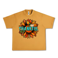 Peanut Butter thankful with sunflower bbs Urban Heavy Tee - BundleAndBundleShop