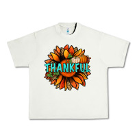 Pistachio thankful with sunflower bbs Urban Heavy Tee - BundleAndBundleShop