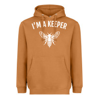 Meerkat beekeeper im a keeper Heavyweight Hoodie - linhVisuals