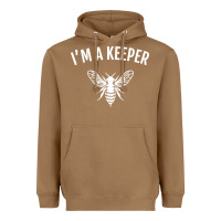 Toasted Coconut beekeeper im a keeper Heavyweight Hoodie - linhVisuals