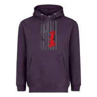 Plum rc racing american flag radio control rc car t shirt Heavyweight Hoodie - linhVisuals
