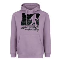 Lavender sasquatch country   sasquatch Heavyweight Hoodie - linhVisuals