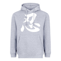 Heather Grey shinobi light ninja Heavyweight Hoodie - linhVisuals