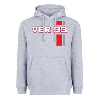 Heather Grey race 33 Heavyweight Hoodie - linhVisuals