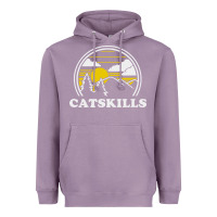 Lavender catskills new york vintage Heavyweight Hoodie - linhVisuals
