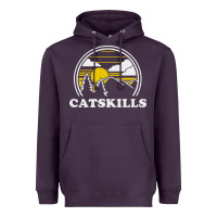 Catskills New York Vintage Heavyweight Hoodie | Teevron