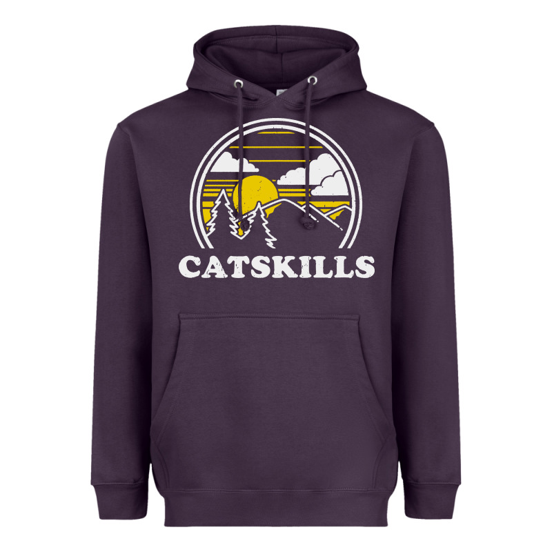 Catskills New York Vintage Heavyweight Hoodie by linhVisuals | Teevron
