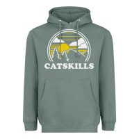 Sage catskills new york vintage Heavyweight Hoodie - linhVisuals