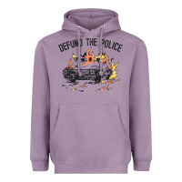 Lavender defund the police Heavyweight Hoodie - linhVisuals