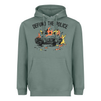 Sage defund the police Heavyweight Hoodie - linhVisuals