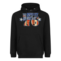 Black spirit of 76    bicentennial Heavyweight Hoodie - linhVisuals