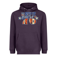 Plum spirit of 76    bicentennial Heavyweight Hoodie - linhVisuals