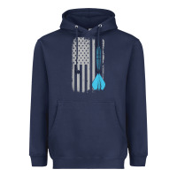 Navy throwing darts   vintage usa american flag for dart players t shirt Heavyweight Hoodie - linhVisuals